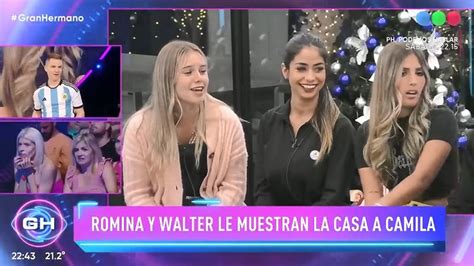 Gran Hermano: Julieta y Camila comenzaron a discutir y se cortó la tra.